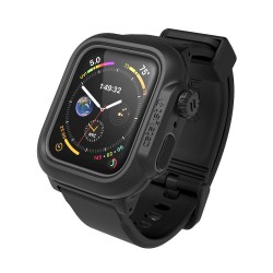 CATALYST Husă Waterproof Apple Watch 49/46/45/44mm (Ultra 3-1/Seria 11/SE), Negru